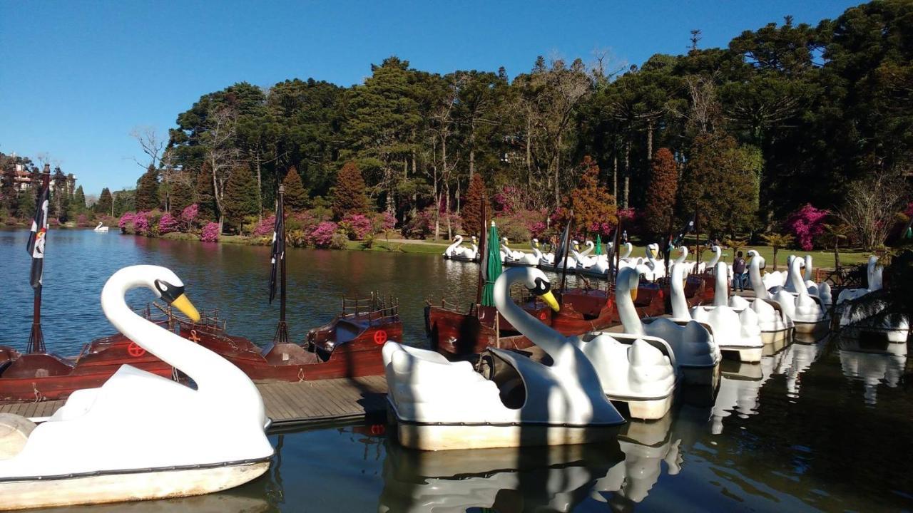 Apartamento Refugio Do Ipe Em Gramado - Proximo Ao Lago Negro מראה חיצוני תמונה