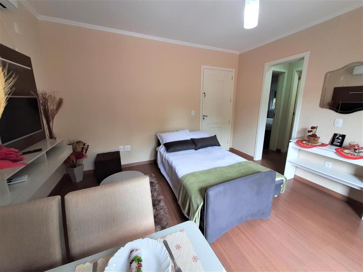 Apartamento Refugio Do Ipe Em Gramado - Proximo Ao Lago Negro מראה חיצוני תמונה